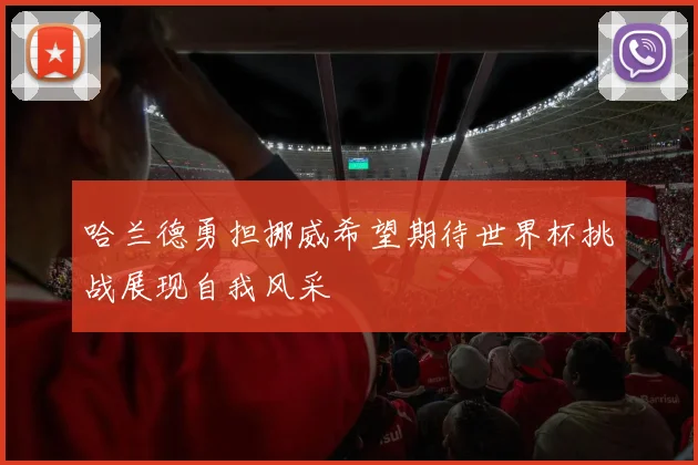 哈兰德勇担挪威希望期待世界杯挑战展现自我风采